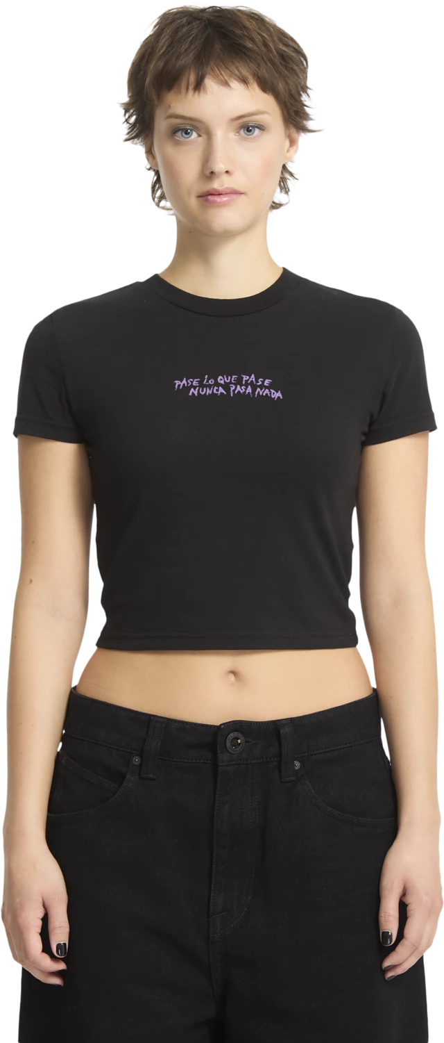 Volcom Moove On camiseta manga corta mujer | Black