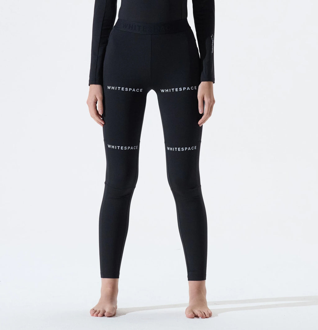 Whitespace GRAPHENE BASE PANT ropa interior térmica mujer | Black Onyx