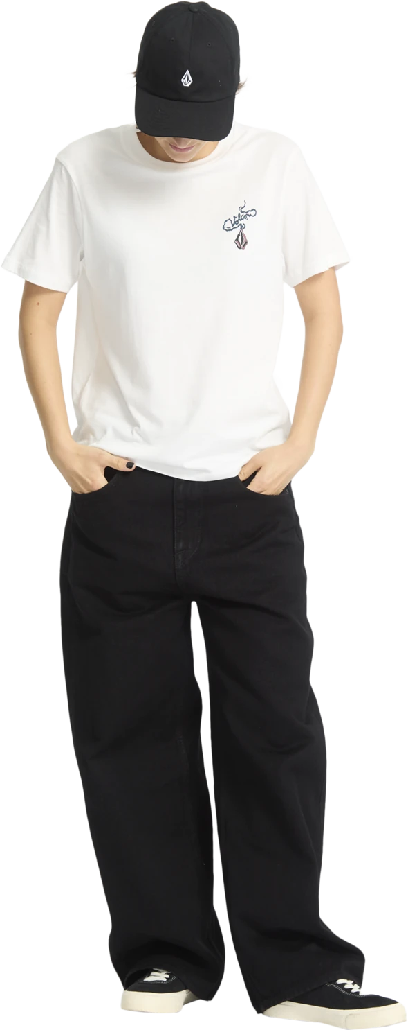 Volcom Radical Daze Up camiseta manga corta mujer detail 3 | Star White