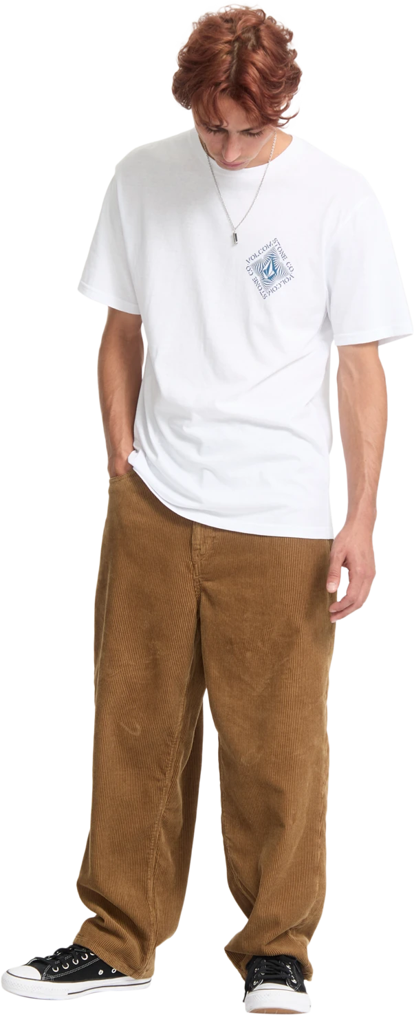 Volcom Obtical camiseta manga corta hombre detail 6 | White