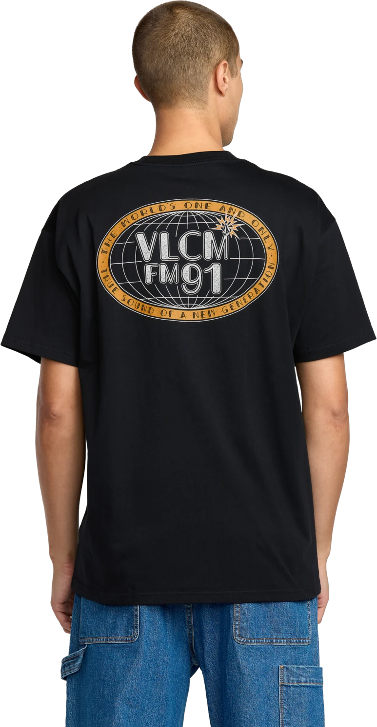 Volcom Tune In camiseta manga corta hombre detail 1 | Antique Black