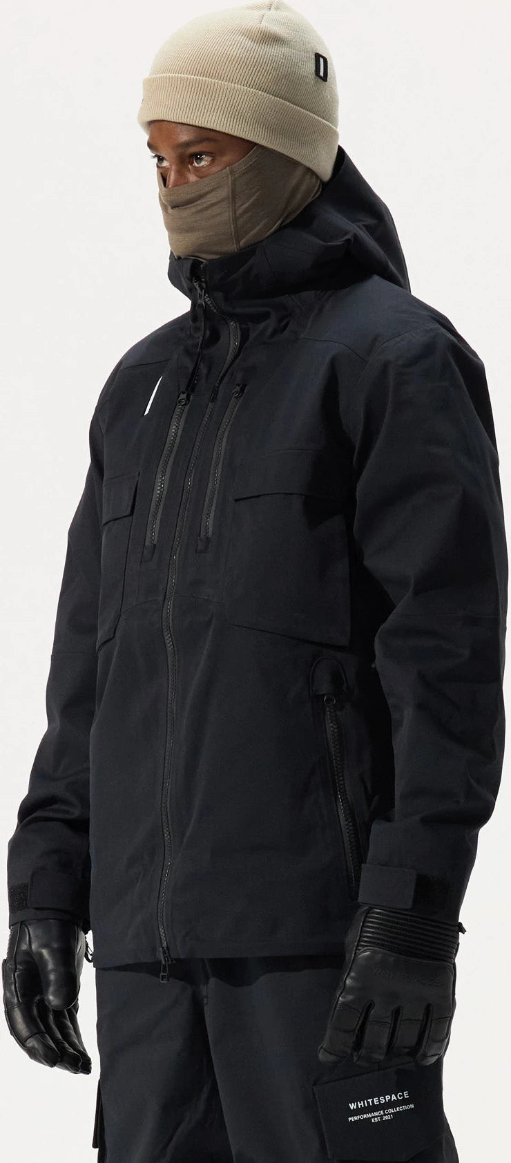 Whitespace 2L CARGO INSULATED JACKET chaquetas y abrigos hombre detail 1 | Black