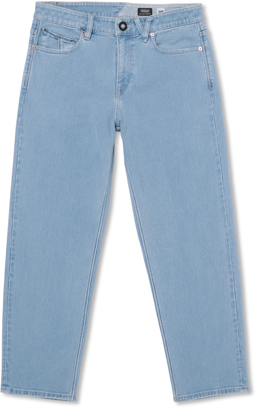 Volcom Modown Tapered Jeans pantalón tejano hombre detail 5 | LIGHT VINTAGE INDIGO