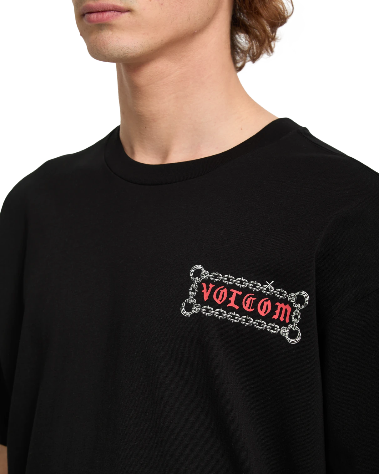 Volcom Fa Daniel Shepard Unlocked camiseta manga corta hombre detail 2 | BLACK