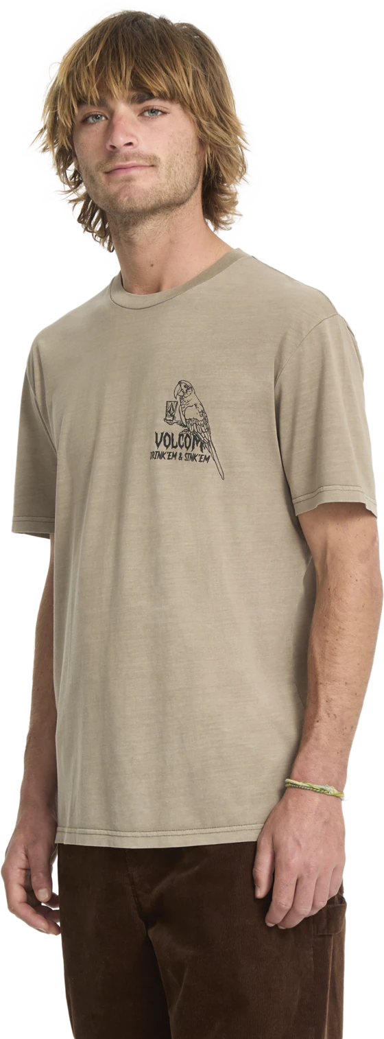 Volcom Liquor Locker camiseta manga corta hombre detail 6 | Brindle