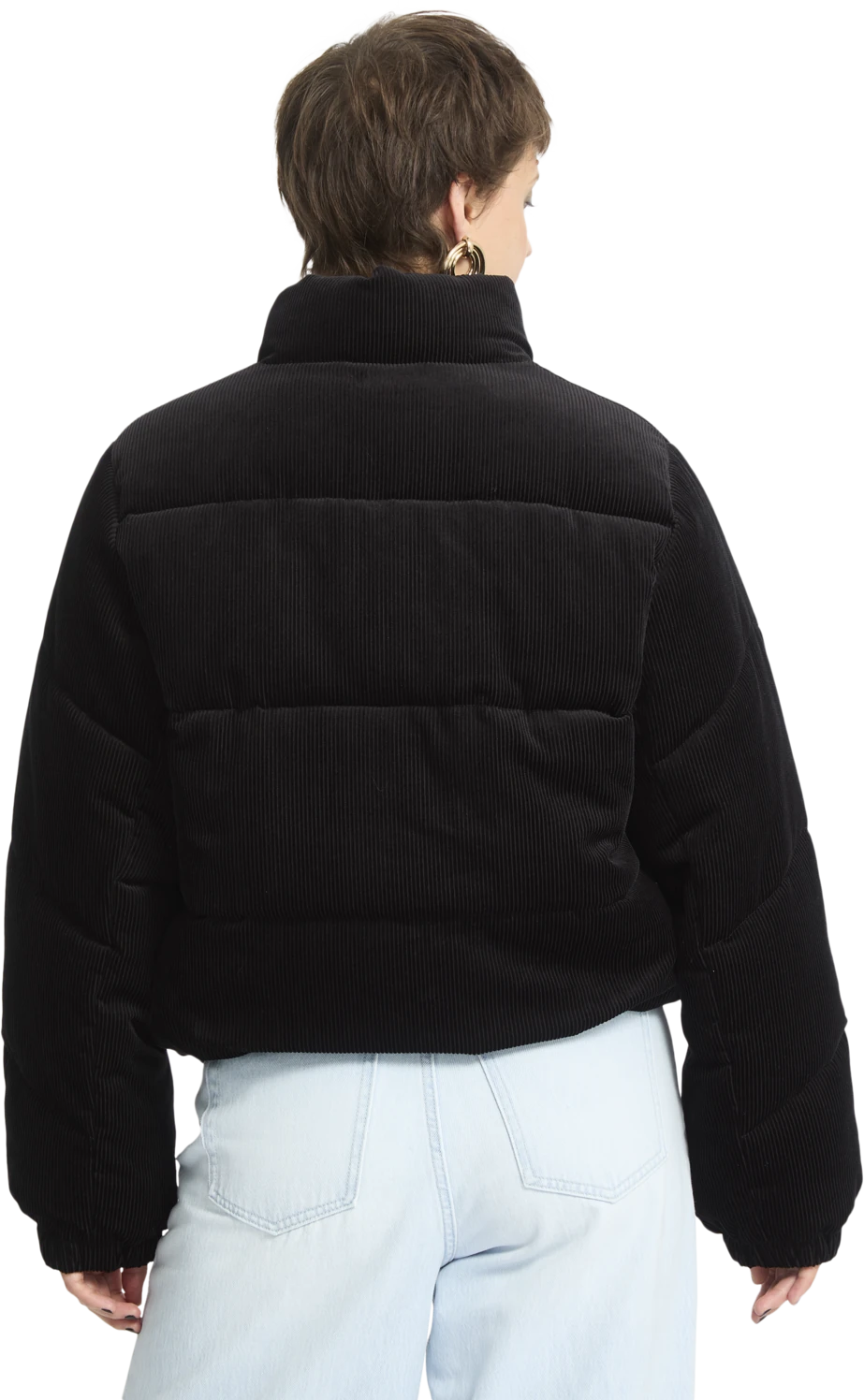 Volcom CORD'N STONE PUFF JACKET chaquetas y abrigos mujer detail 1 | Black