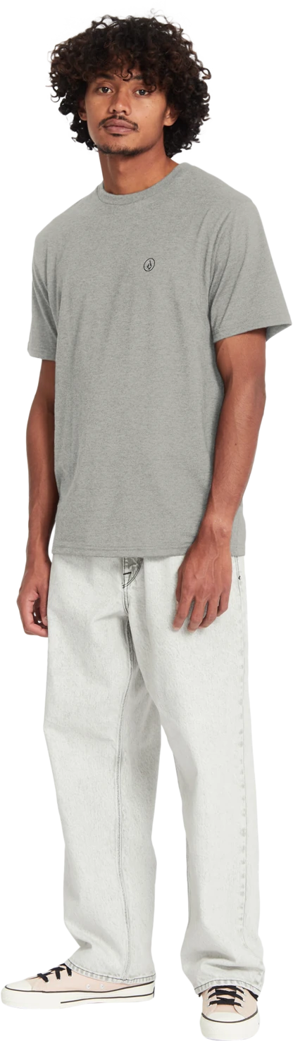 Volcom CIRCLE BLANKS HTH SST camiseta manga corta hombre detail 4 | Heather Grey