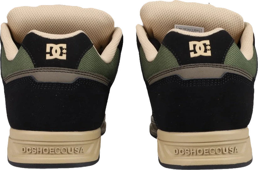 DC Shoes Stag calzado detail 1 | Black/Tan/Olive