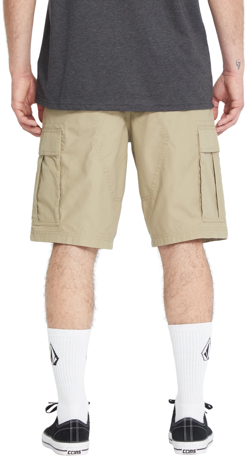 Volcom Strange Tripper Cargo Short 22 short hombre detail 1 | Khaki