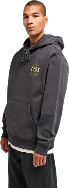 Rvca Iris Sudadera con capucha sudadera hombre detail 4 | Negro