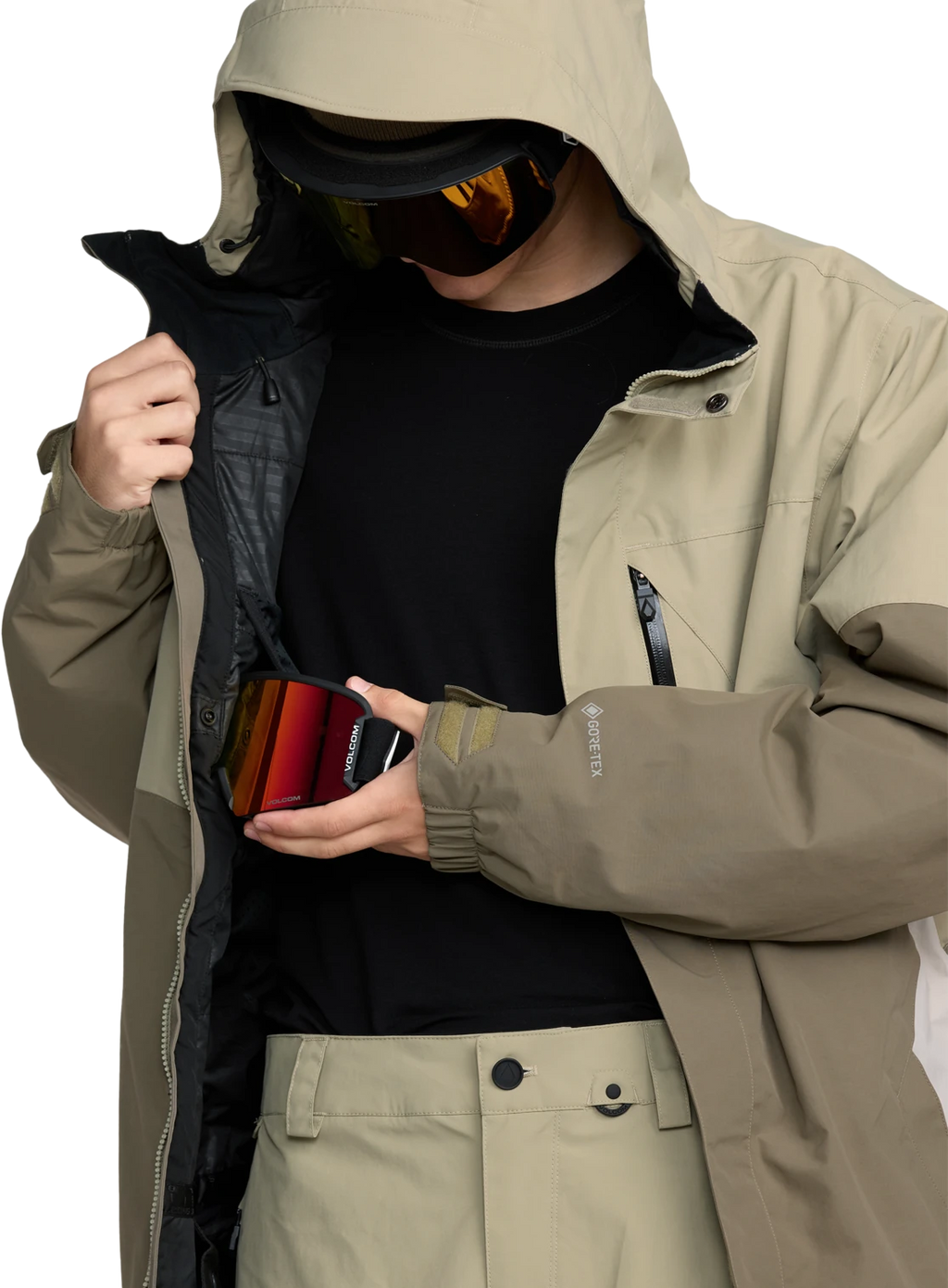 Volcom L INS GORE-TEX JACKET chaquetas y abrigos hombre detail 7 | Moss Green