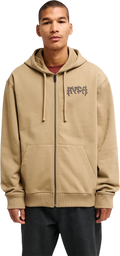 Rvca Cobra Emire Sudadera con capucha y cremallera sudadera hombre | Marrón