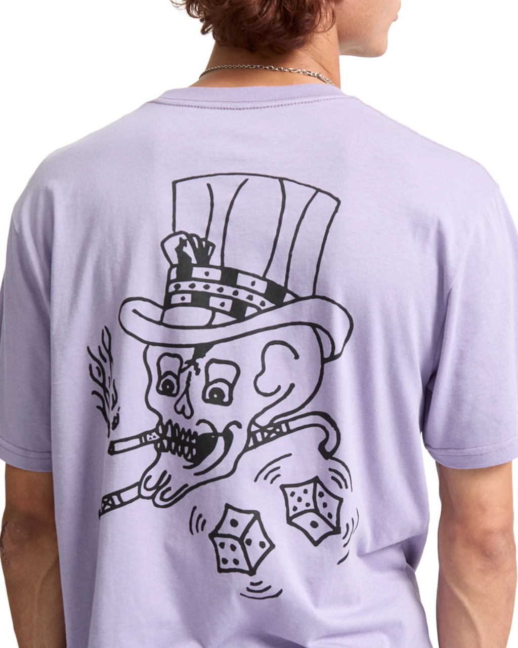 Volcom Harry camiseta manga corta hombre detail 5 | Purple Ash