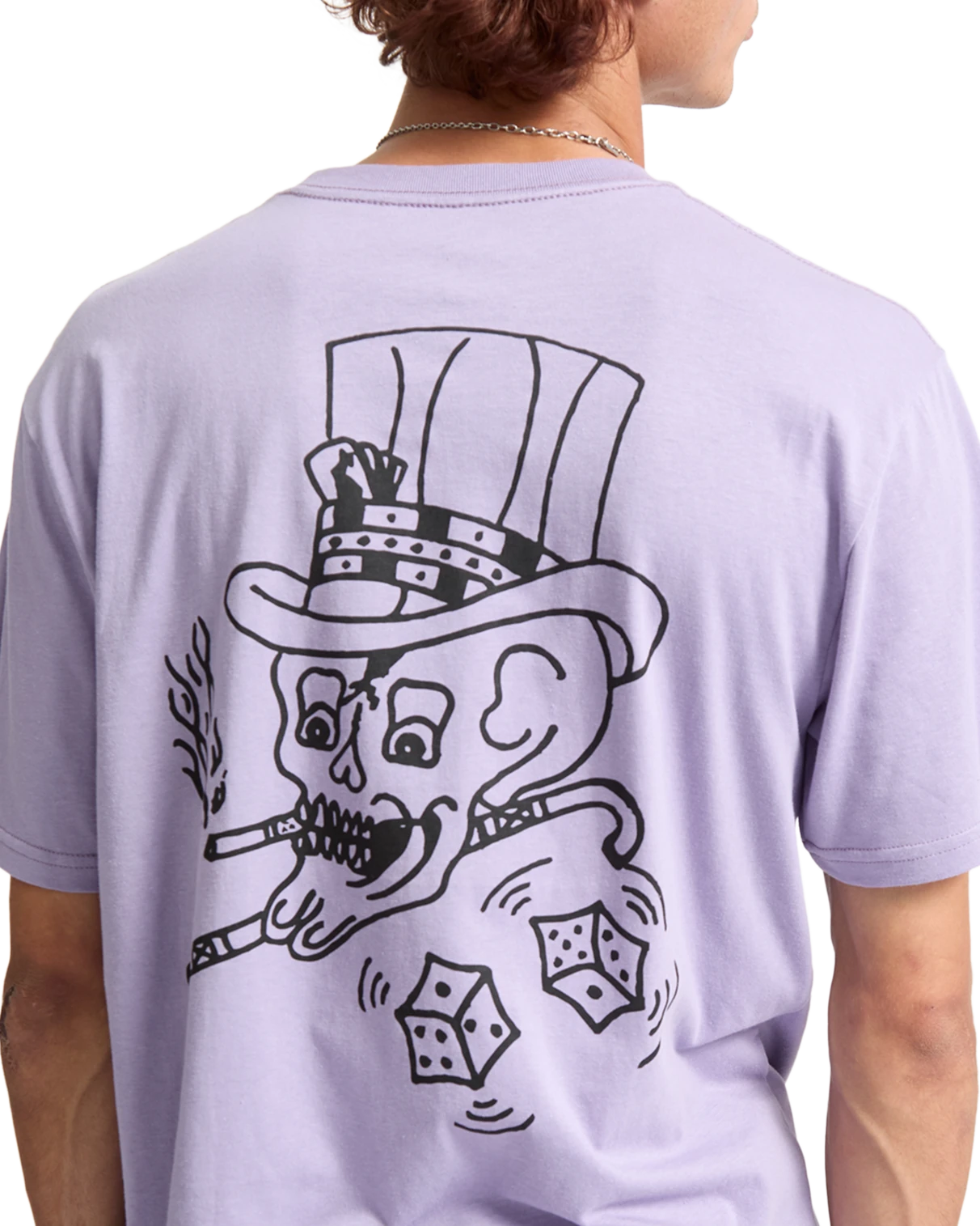 Volcom Harry camiseta manga corta hombre detail 5 | Purple Ash