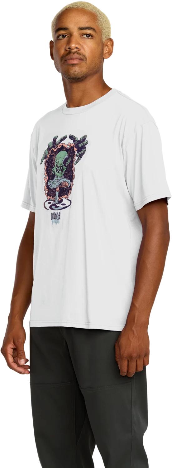 Volcom Stone Matter camiseta manga corta hombre detail 4 | White