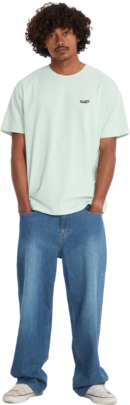 Volcom PISTOL STONE LSE SST camiseta manga corta hombre detail 5 | PALE AQUA