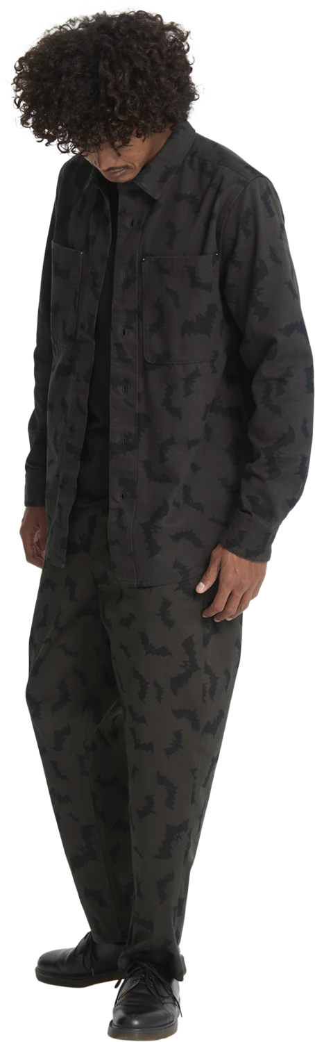 Volcom J.J. Villard Shirt camisa manga larga hombre detail 6 | Rinsed Black