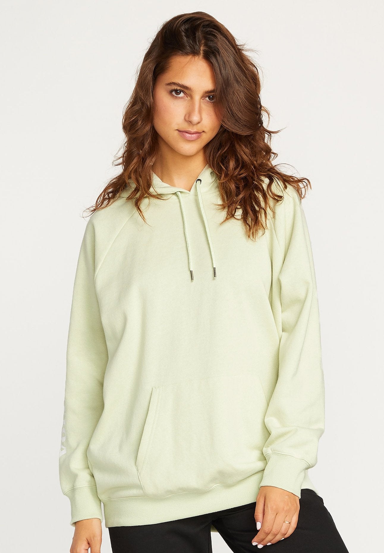 Felpa con cappuccio Volcom Truly Stoked - Salvia