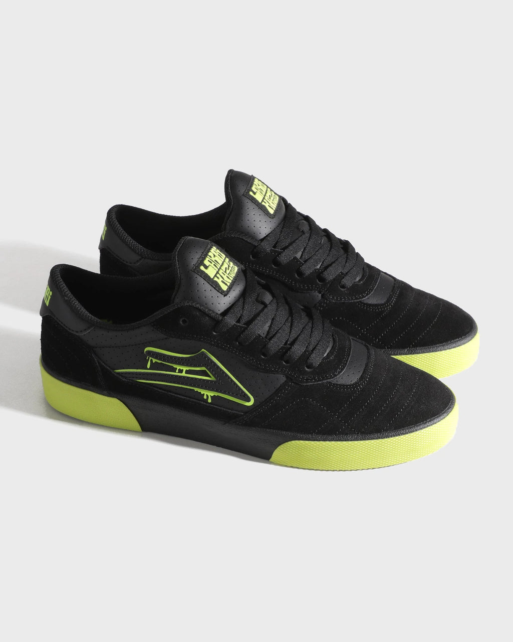 Lakai Men's Cambridge calzado hombre detail 2 | ACID LIME BLACK CRYSTAL