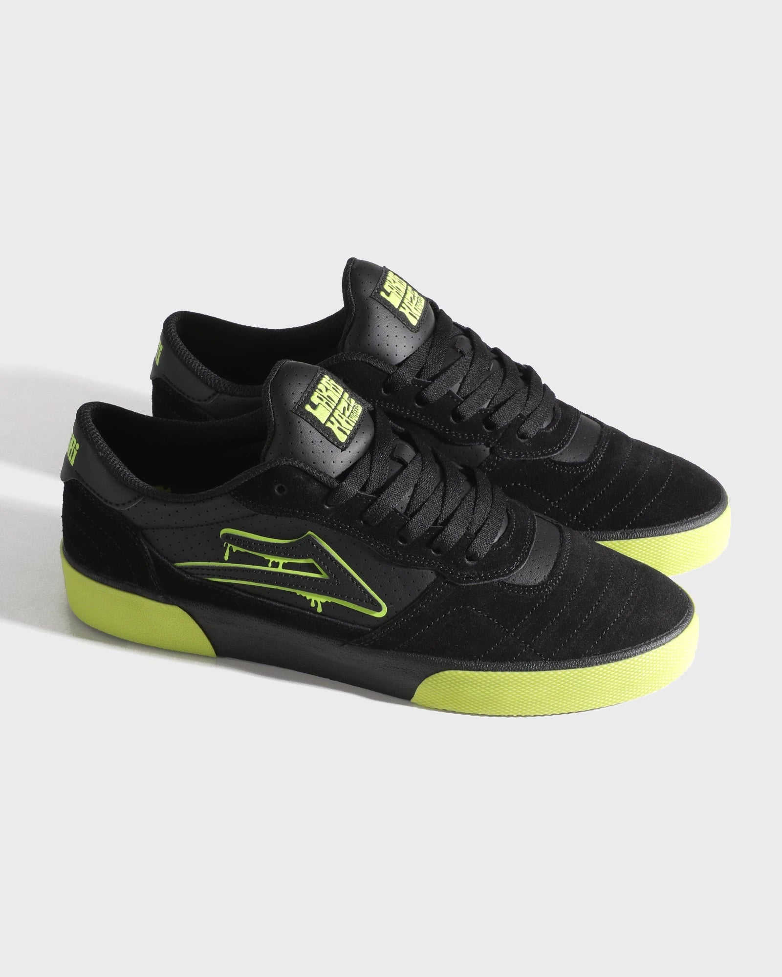 Lakai Men's Cambridge calzado hombre detail 2 | ACID LIME BLACK CRYSTAL