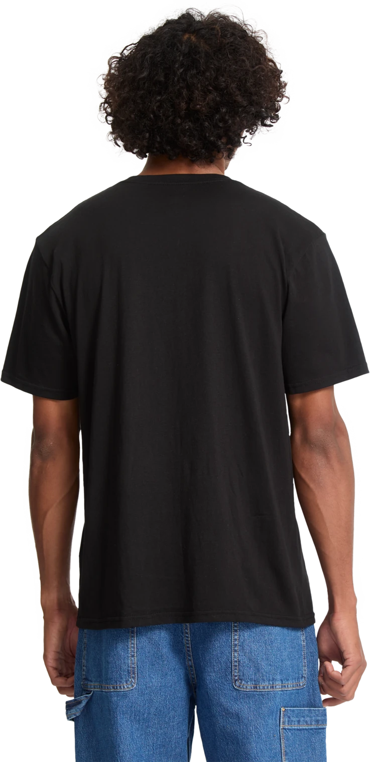 Volcom Longo Cats camiseta manga corta hombre detail 1 | Black