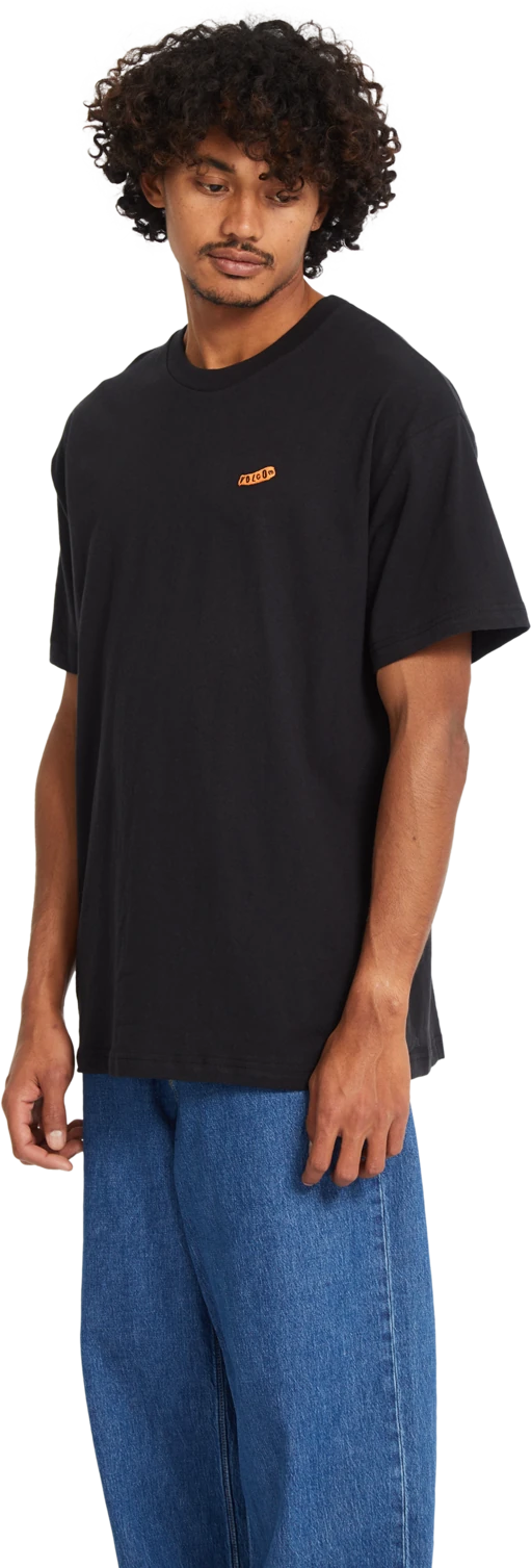 Volcom Pistol Stone camiseta manga corta hombre detail 2 | Black
