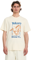Volcom GIDDYUP SST camiseta manga corta hombre | Dirty White