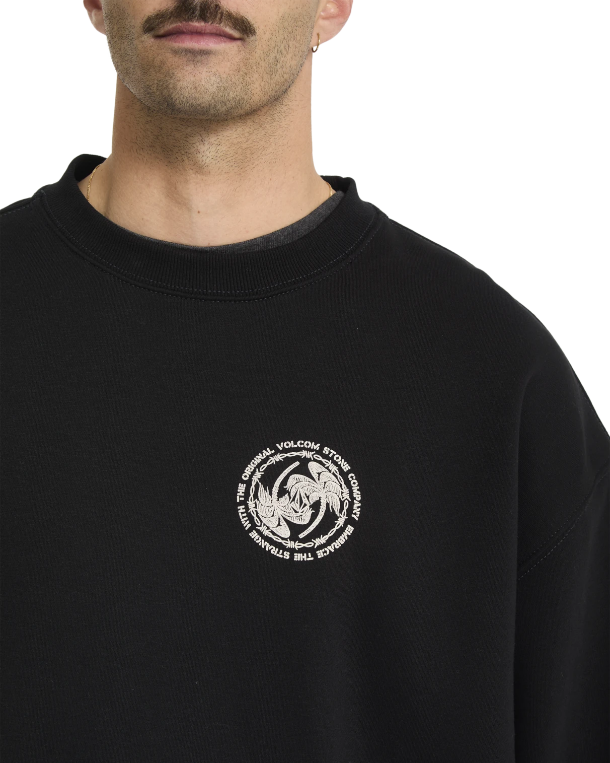 Volcom Watanite sudadera hombre detail 3 | Black
