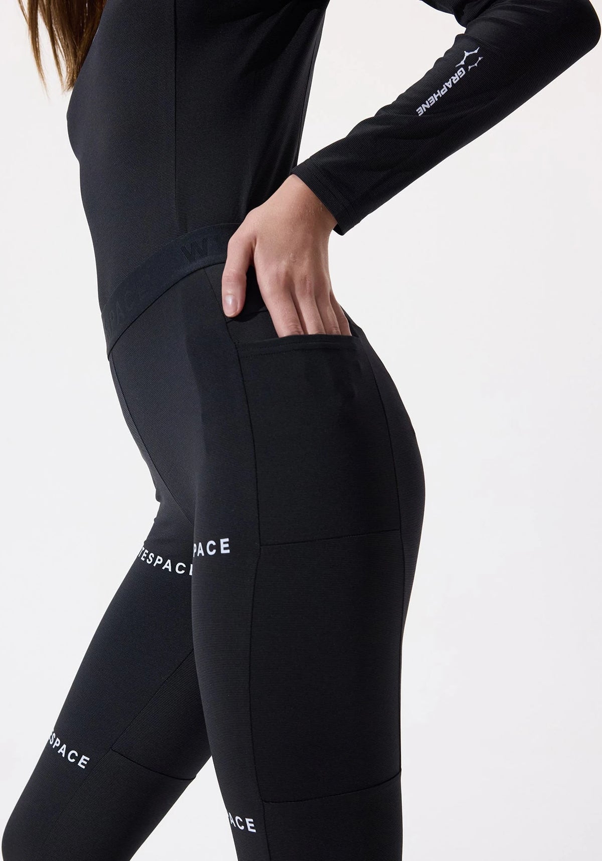 Whitespace GRAPHENE BASE PANT ropa interior térmica mujer detail 5 | Black Onyx