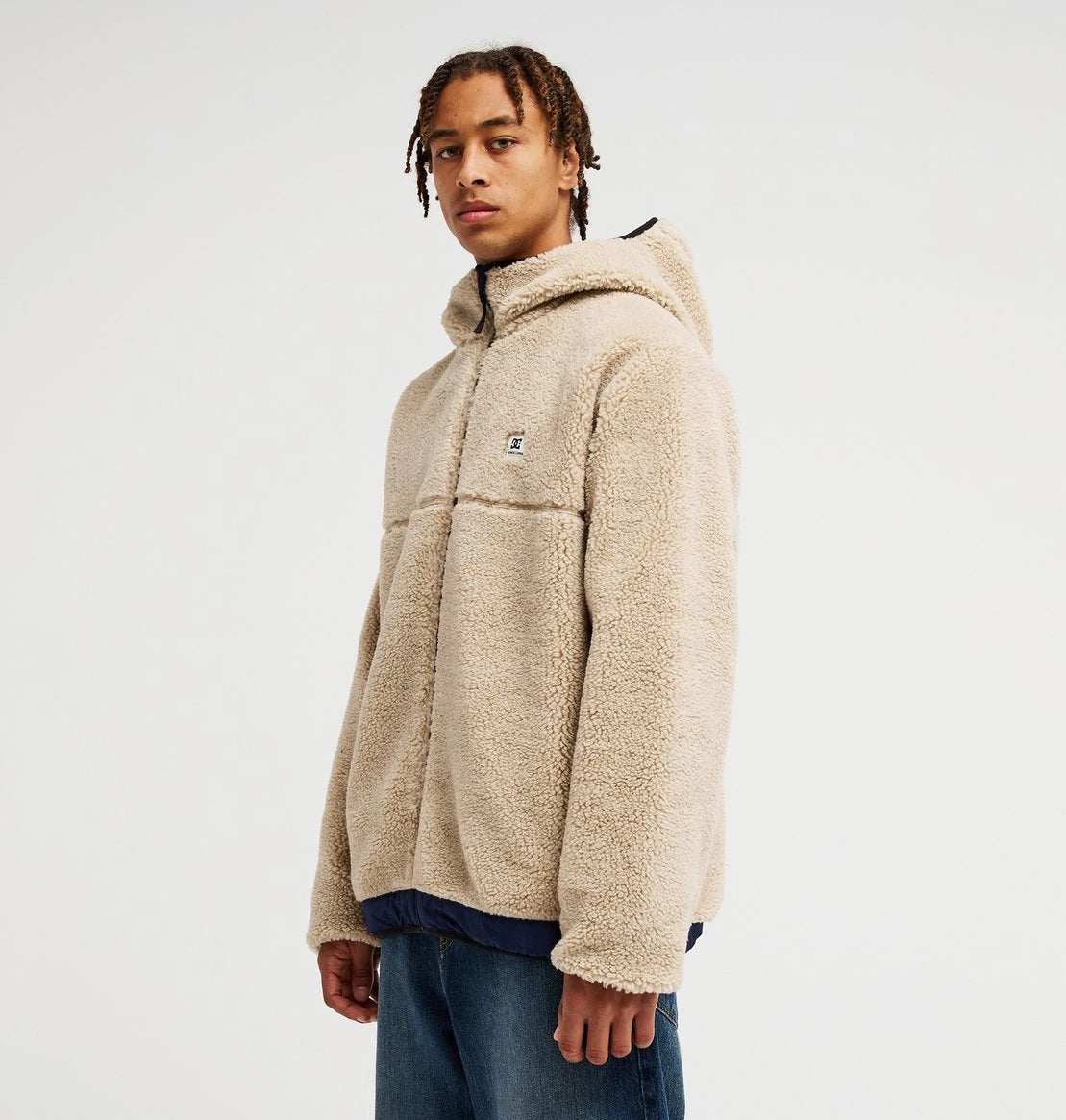 DC Shoes COLDSTAG sudadera detail 2 | Oatmeal