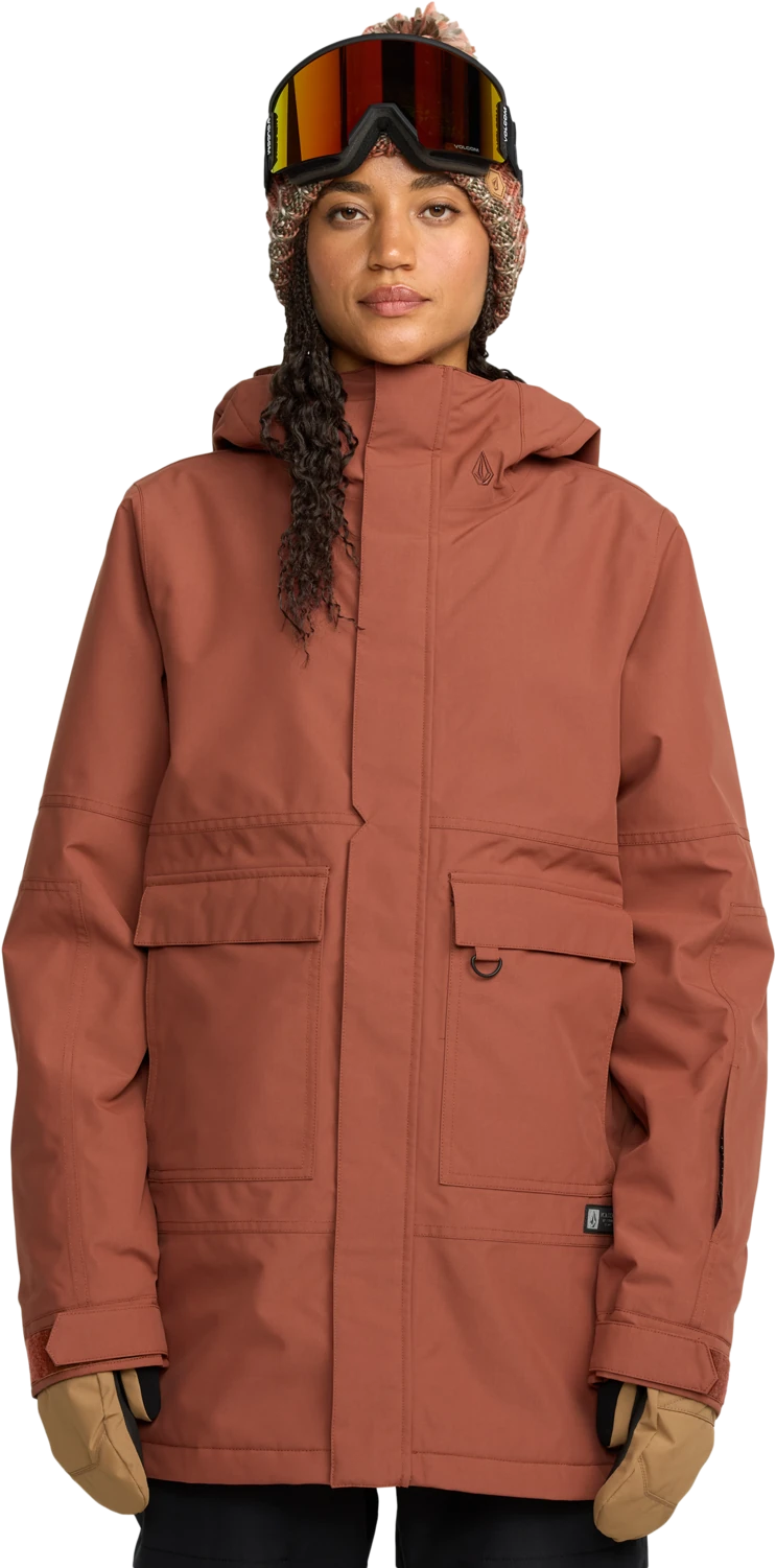 Volcom QC CRUISER INS PARKA chaquetas y abrigos mujer | Henna