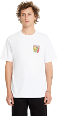 Volcom TOOFLOW BSC SST camiseta manga corta hombre | White