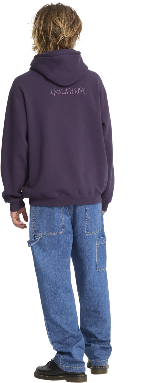 Volcom Watanite sudadera con capucha hombre detail 3 | Dark Purple