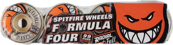 Spitfire Spitfire Formula Four Radial Full 99A 54mm ruedas del monopatín detail 3 | Natural