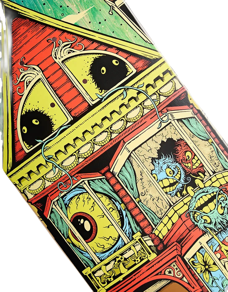 Anti Hero Anti Hero Gerwer Grimple Stix Victorians 8.25" Skateboard Deck tablas de monopatín detail 3 | Multi