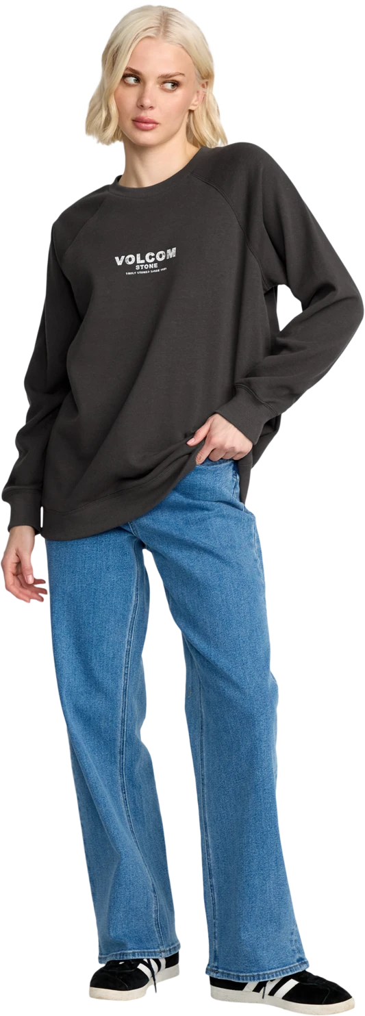 Volcom Stone Magic sudadera mujer detail 4 | Vintage Black