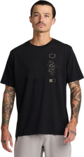 Rvca RVCA Baroon Venom Camiseta Negro Hombre camiseta manga corta hombre | Negro