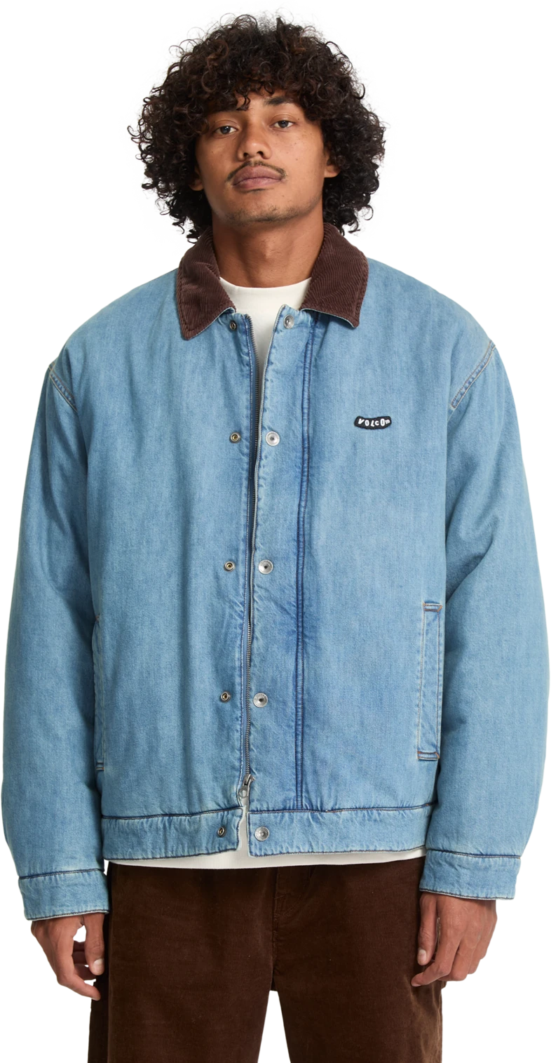 Volcom Stonewish Jacket heavy jacket hombre detail 4 | Denim