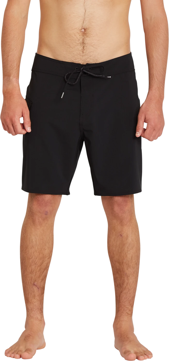 Volcom Lido Solid Mod 18 boardshort hombre | Black