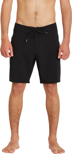 Volcom Lido Solid Mod 18 trajes de baño hombre | Black