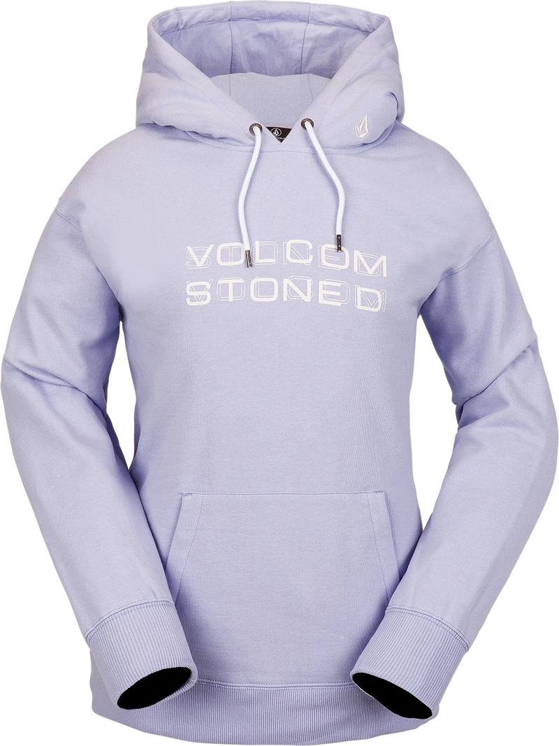 Volcom COSTUS P/O FLEECE sudadera con capucha mujer | Lilac Ash