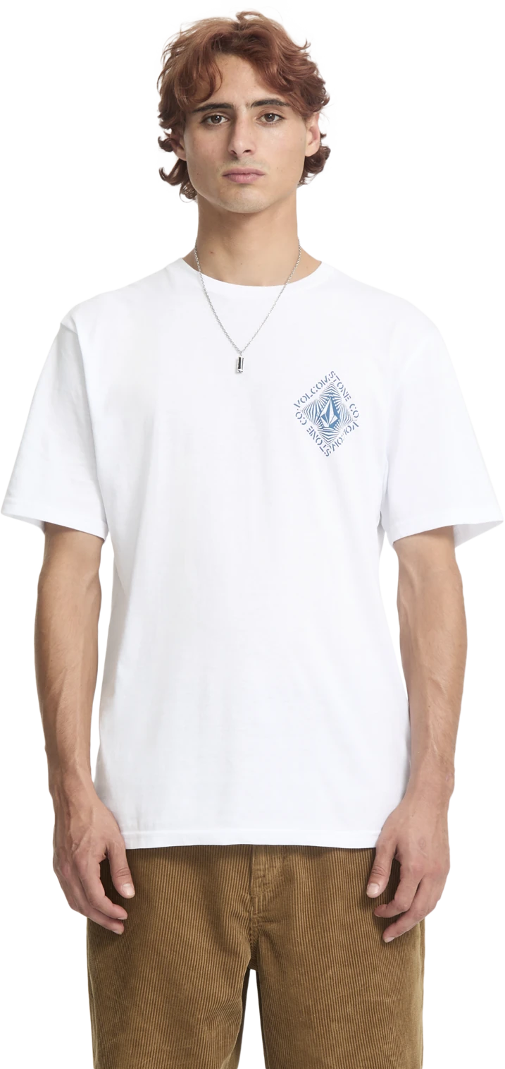 Volcom Obtical camiseta manga corta hombre | White
