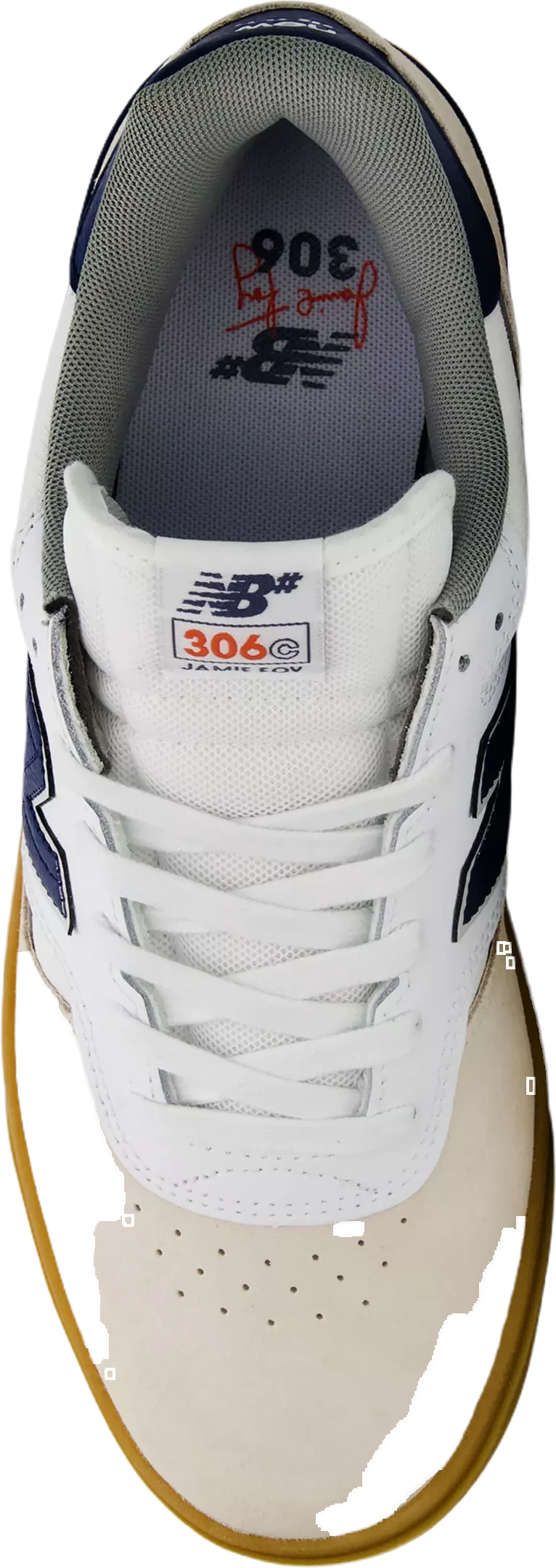 New Balance NB Numeric Jamie Foy 306 Cup calzado detail 1 | White