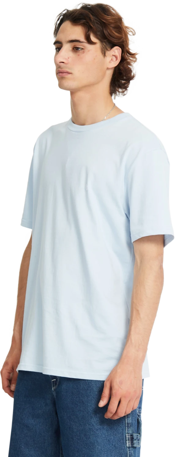 Volcom Stone Blanks camiseta manga corta hombre detail 3 | Carolina Blue