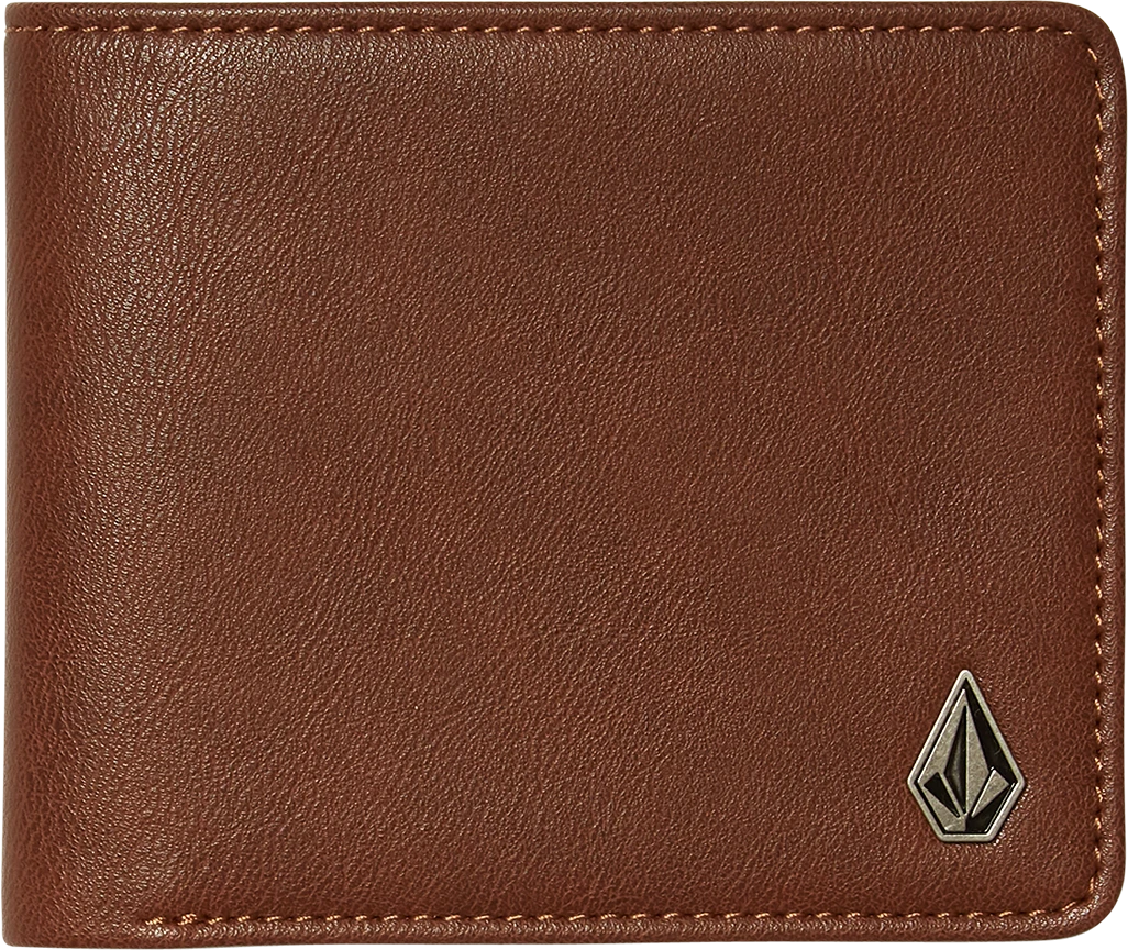 Volcom Slim Stone Wallet carteras hombre | Brown