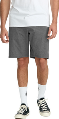 Volcom Frickin Cross Shred Static 20 hybrid short hombre | Charcoal Heather