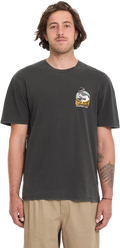 Volcom ZURF CO PW SST camiseta manga corta hombre | Black