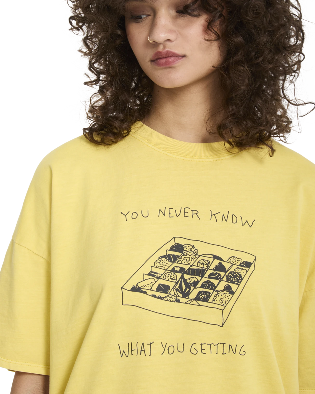 Volcom VOLTRIP TEE camiseta manga corta mujer detail 6 | Sunburst