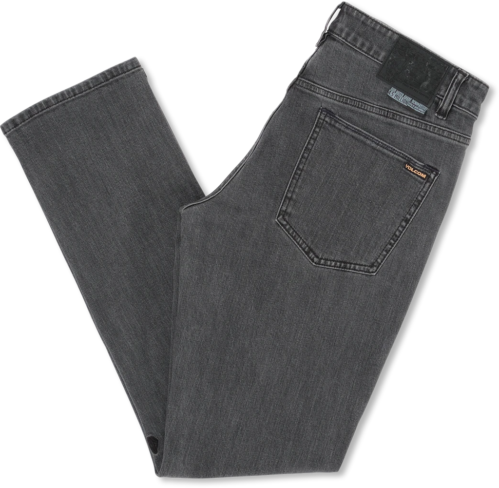 Volcom Vorta Jeans pantalón tejano hombre detail 4 | Neutral Grey