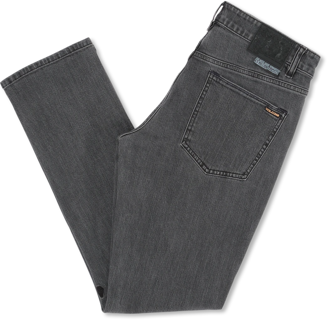 Volcom Vorta Jeans pantalón tejano hombre detail 4 | Neutral Grey